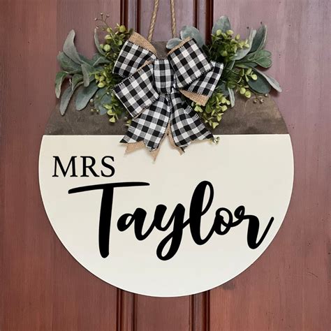 Personalized classroom door sign for teachers gifts teachers door sign gift for teacher from ...