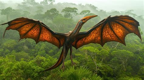 Premium AI Image | Journey to the Jurassic world of dinosaurs extinct species with big strong ...