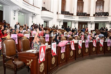 Bancadas Del Congreso De La Cdmx Se Unen Para Aprobar La Ley 3 De 3