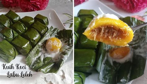 Tak Rugi Cuba Rasa Lemak Manis Kuih Koci Labu Leleh