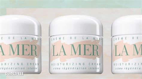 FREE La Mer Moisturizing Soft Cream Sample