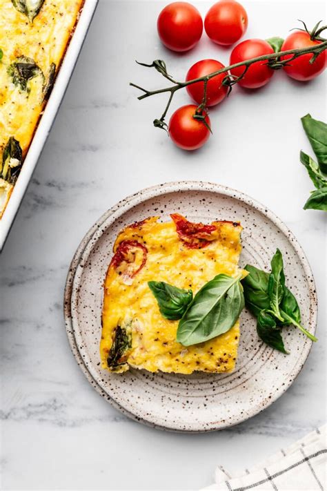 High Protein Egg Casserole With Cottage Cheese Wholesomelicious