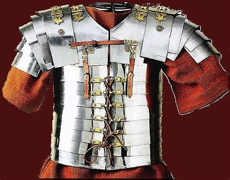 lorica segmentata usada por las legiones romanas lorica soldier
