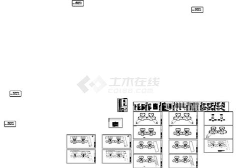 大型住宅楼电气施工cad图纸居住建筑土木在线