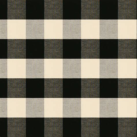 Buffalo Check Black Fabric By The Yard Ballard Designs