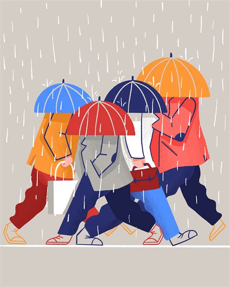 umbrella heads illustration