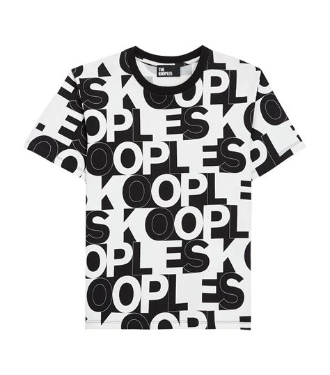 Sale The Kooples All Over Logo T Shirt Harrods UK