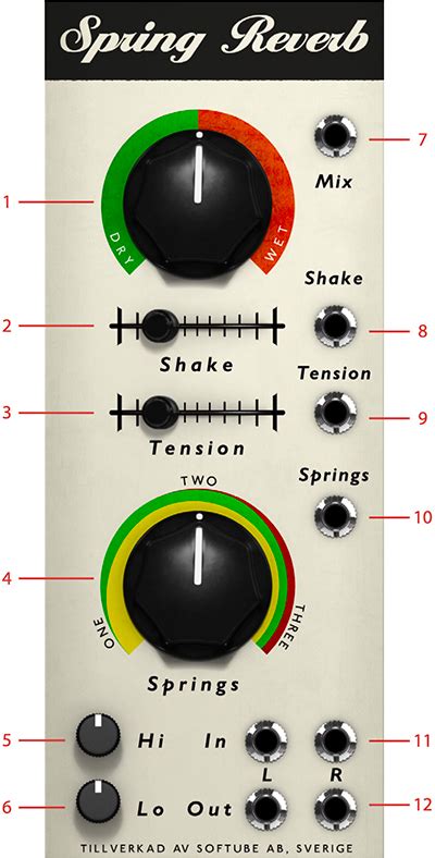 Spring Reverb For Modular Softube