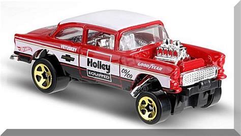 Hot Wheels 55 Chevy Bel Air Gasser HW Speed Graphics 1 10 204
