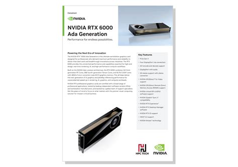 Hpc Nvidia Rtx Ada