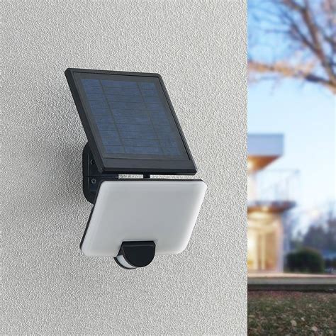 Prios Yahir LED Wandspot Op Zonne Energie Sensor Lampen24 Nl