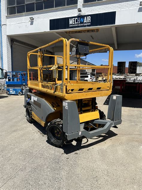 HAULOTTE 10DX ALL TERRAIN SCISSOR LIFT Mech N Air