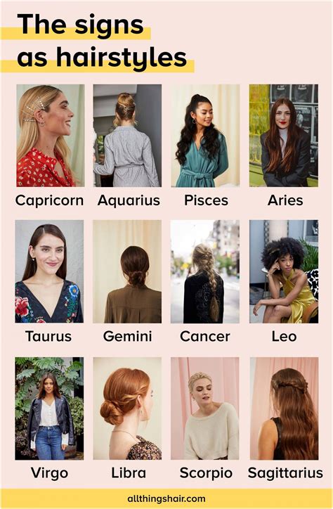 Your 2021 Hair Horoscope Zodiac Hairstyles And More Hairstyle