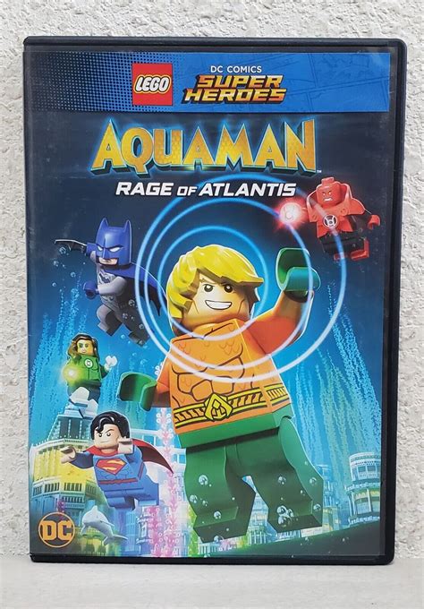 LEGO DC Comics Super Heroes Aquaman Rage Of Atlantis DVD 2018