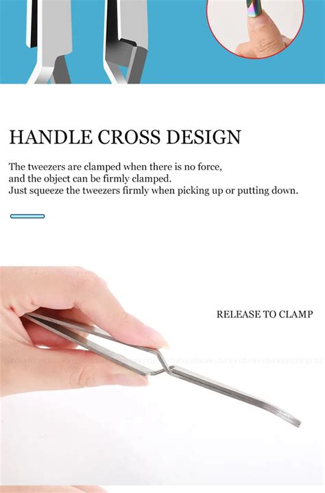 Регулируемый Пинцет из нержавеющей стали, многофункциональный зажим ...