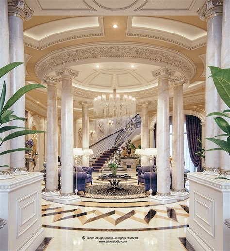 Luxury Mansion Interior " Qatar " :: Behance