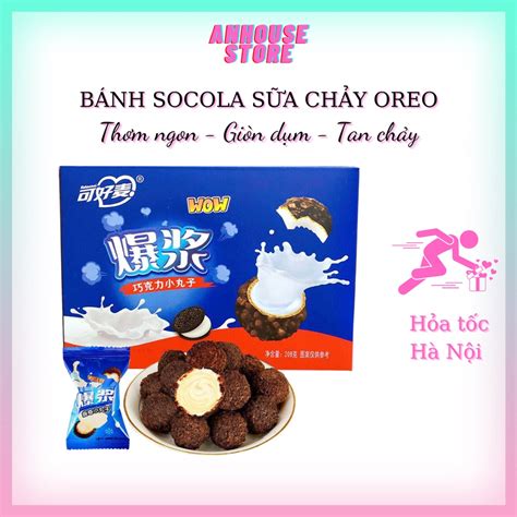 Bánh Socola Sữa Chảy 3 Lớp Hộp 330g Hot Tiktok Shopee Việt Nam