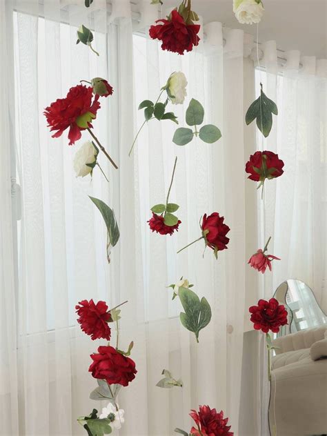 Hanging Flower Garland Custom Hanging Flowers Kit Diy Ceiling Flower