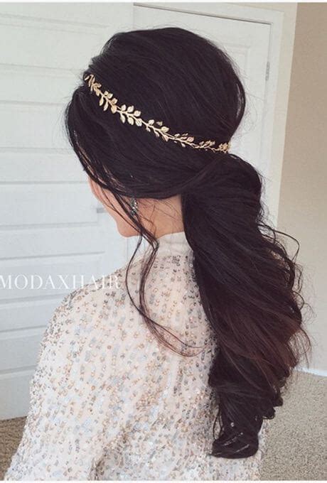 10 Fun And Fabulous Bridal Ponytails To Consider Weddingsonline