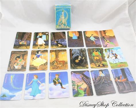 Jeu De Cartes Familles Euro Disney Pinocchio Dumbo Cendrillon Ali