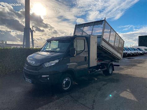 Iveco Daily 35c15 Benne Coffre Rehausses Paysagiste Occasion LA BOISSE