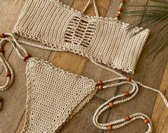 Crochet Bikini Set Etsy