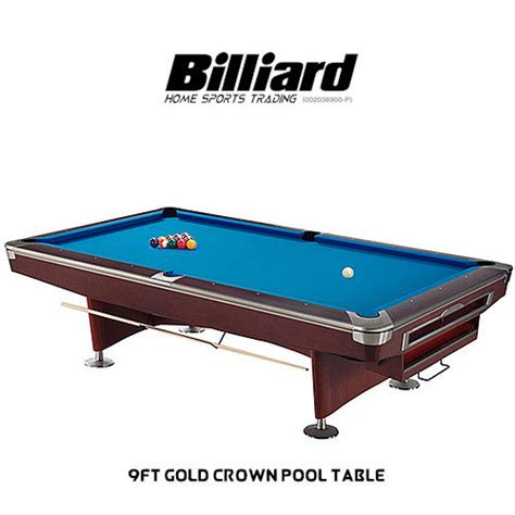 Ft Gold Crown Pool Table Billiard