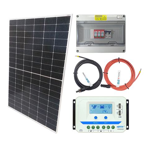 Gerador Solar Off Grid Painel 410w Pwm 30a String Box SunProp