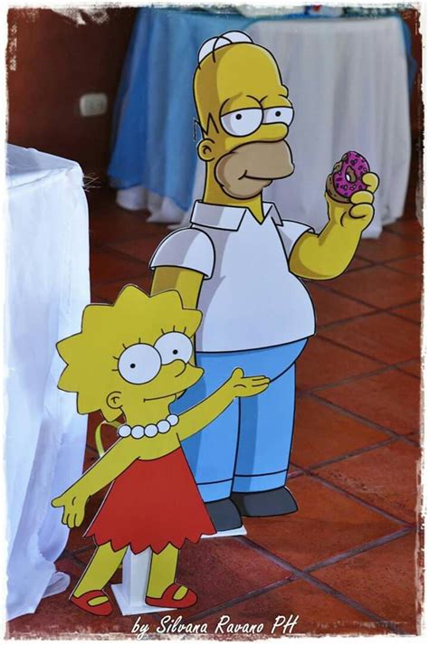 Siluetas The Simpsons Realizadas En Corrugado Plastico Impresas En