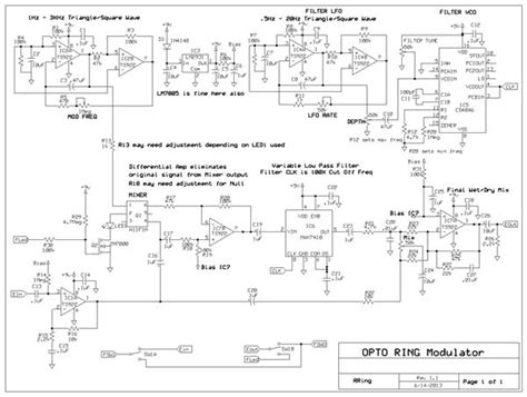 Ring Modulator Schematic