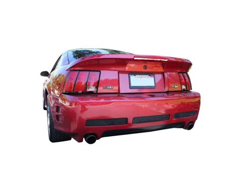 1999 2004 Ford Mustang Sallen Style 1 Piece Polyurethane Rear Bumper