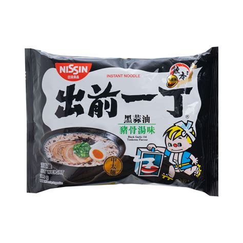 出前一丁 即食麵 黑蒜豬骨湯味 士多 Ztore