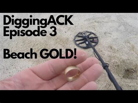 My First Gold Ring With My Gopro Metal Detect With Me Nantucket