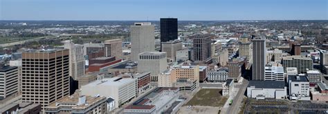 Dayton Skyline Panorama