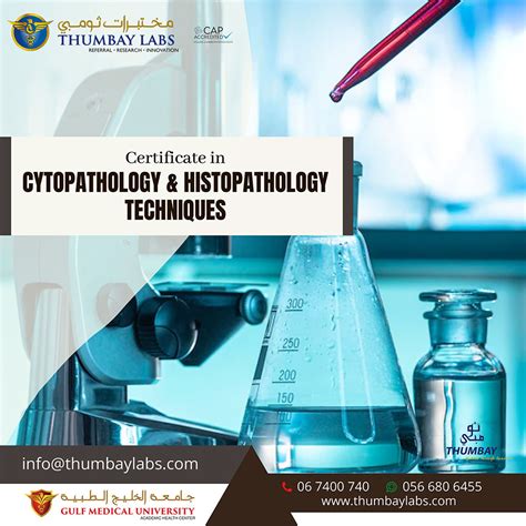 Certificate in Cytopathology & Histopathology Techniques