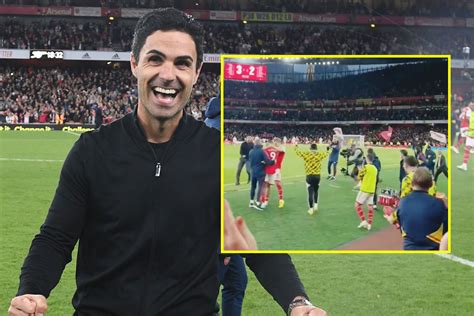 Arsenal Spirit Loved By Mikel Arteta Caught On Camera As Gabriel Jesus