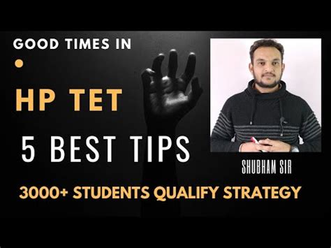 How To Crack Hp Tet In St Attempt Just Follow Best Tips Hp Tet