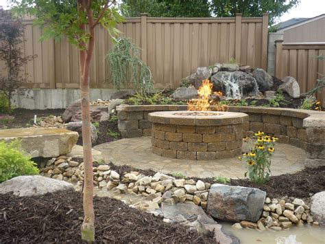 Paver Patio Fire Pit | Fire Pit Design Ideas