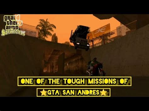 One Of The Toughest GTA Missions YouTube