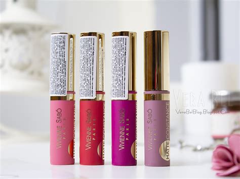 Vera BEL: Vivienne Sabo жидкая матовая помада Matte Constance