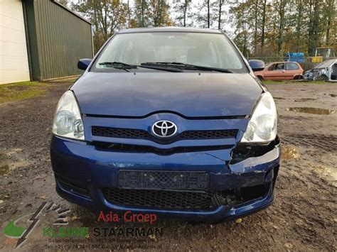 Toyota Corolla Verso 1 6 16V VVT I Sloopvoertuig 2005 Blauw