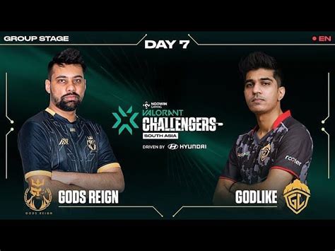 Gods Reign Vs Godlike Esports In Valorant Challenger South Asia Split