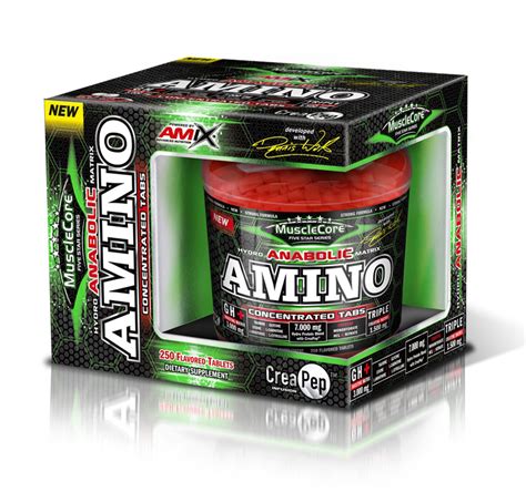 Amix Muscle Core Anabolic Amino With Crea Pep Tabletten