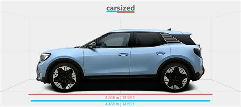 Dimensions Ford Explorer EV 2024 Present Vs Renault Arkana 2021 Present