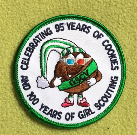 Girl Scouts Commonwealth Virginia 100th Anniversary Patch Celebrating