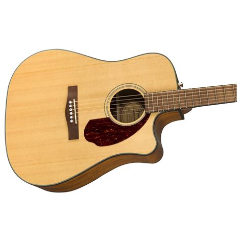 Fender Cd Sce Dreadnought Electro Acoustic Wn Natural At Gear Music