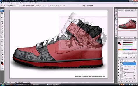 Nike Dunks Photoshop Tutorial Youtube