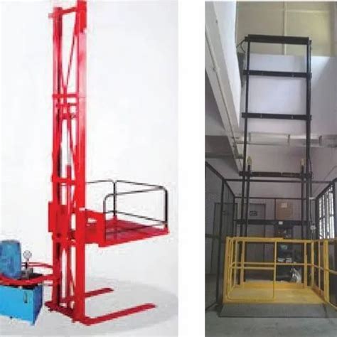 Indowell Single Mast Hydraulic Goods Lift At In Thane Id