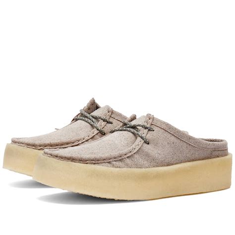 Clarks Originals Wallabee Cup Lo Mule Grey End Cn