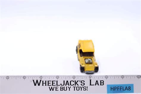 Ice T Yellow Enamel Hot Wheels Mattel Redline Vintage RL W Topper Wheeljack S Lab